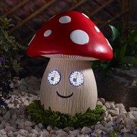 Marco Paul 4 Pc Solar Table Lamp Warm White Garden Lights in Red | Size: 30 cm