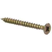 Picardy Multi Purpose Screw (Box of 200) 4.5 x 35mm in Yellow