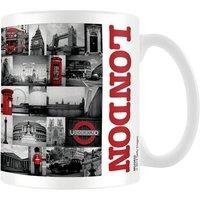 Pyramid International Collage Mug in White