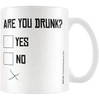 Pyramid International Are You Drunk Mug in White