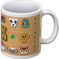 Animal Crossing Character Faces Mug in White