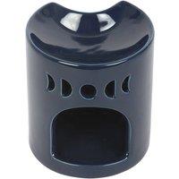 Something Different Crescent Moon Oil Burner in Blue