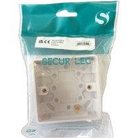 Securlec Pattress Box in White