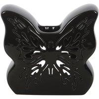 Something Different Cut Out Butterfly Oil Burner in Black