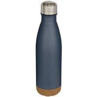 Floso Cove Cork Double Wall 500ml Insulated Water Bottle in Blue