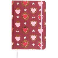 Something Different Sacred Heart A5 Notebook in Red