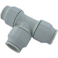 Securplumb Equal Tee Connector in White
