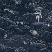 Holden Dcor Lost In Space Wallpaper in Mid Blue