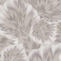 Erismann Bliss Floral Textured Vinyl Wallpaper in Taupe