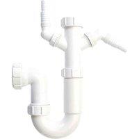 Securplumb Replacement Waste Spigot in White