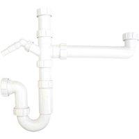 Securplumb Bowl & Half Kit in White
