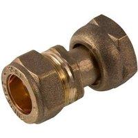 Securplumb WRAS Tap Connector (Pack of 5) in Brown