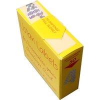 Listan Labels 4 Holographic Labels (Pack of 50) in Silver