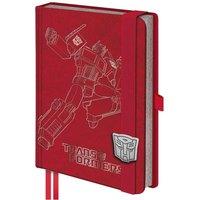 Transformers Luxe Optimus Prime Notebook in Red