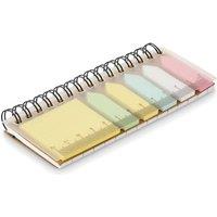 MidOcean Memoring Polypropylene Memo Pad in Beige