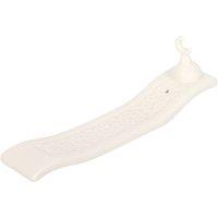 Something Different Geometric Crescent Moon Incense Ash Catcher in White