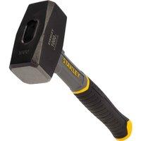 Stanley STHT0-54126 Fibreglass Club Hammer in Jet Black