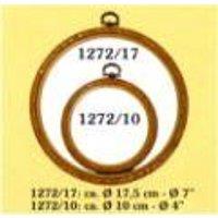 Vervaco FRAME 17CM BROWN - Frame: Plastic: 17cm Diameter: Brown