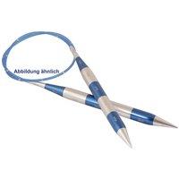 Groves & Thames Smart Stix: Knitting Pins: Circular: Fixed: Blue: 60cm x 2.50mm in Blue