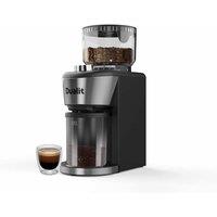 Dualit Burr Coffee Grinder with Stainless Steel Conical Burrs & 35 Settings in Silver