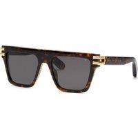 Philipp Plein SPP108M560722 Square/Rectangle Sunglasses in Brown
