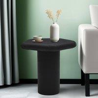 IH Design Baneza Pentagon Shape End Table - Side Table for Sofa in Black
