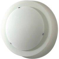 Netlighting Ruby Flush Fitting Medium Round 2 Light Satin Nickel in Grey