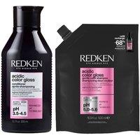 Redken Acidic Color Gloss Shampoo Refill Duo in Black