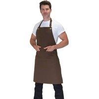 Dennys Canvas Pocket Apron in Brown