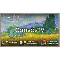 Hisense Canvas TV - 2025 model - 55S7NQTUK - S7N - 4K - 144 Hz in Black