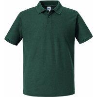 Russell Men's Authentic Pique Polo Shirt in Bottle Green | Size: XL