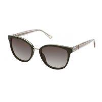 Nina Ricci Women's SNR3585406WT Wayfarer Sunglasses in Brown