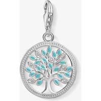 THOMAS SABO Women's Tree of Love Charm Pendant 1469-041-17 in Blue