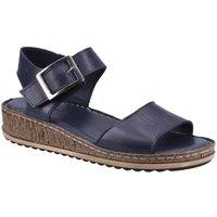 Hush Puppies Women's Ellie Sandal in Navy | Size: 6