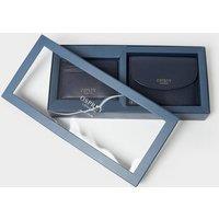 OSPREY LONDON Women's The Tilly Leather Purse Gift Set in Navy