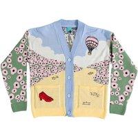 The Wizard of Oz Women's Yellow Brick Road Knitted Cardigan | Size: 3XL