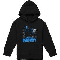 The Walking Dead Dead City Mono Pose Youth Pull-Over Hoodie, Black | Size: 7-8 Years