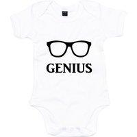 60 SECOND MAKEOVER Genius Bodysuit Baby Grow in White | Size: 3-6 m