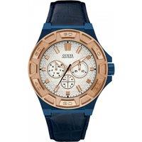 Guess Men's W0674G7 45mm Quartz Watch in Blue