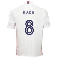 Real Madrid Men's Mens 2020 - 2021 Adidas Home Football Shirt - Kaka 8 in White | Size: 3XL