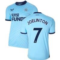 Newcastle United FC Men's Mens 2021 - 2022 Third Shirt - Joelinton 7 in Blue | Size: Medium