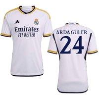 Real Madrid Men's Mens 2023 - 2024 Home Shirt - Arda Guler 24 in White | Size: 3XL