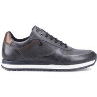 Base London Men's Lancaster Trainer in Dark Navy | Size: 10