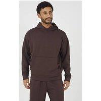 Brave Soul Men's Relaxed Fit Overhead Hoodie in Brown | Size: 2XL