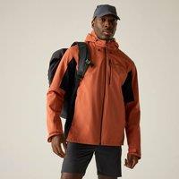 Regatta Men's 'Birchdale' Waterproof Shell Jacket in Burnt Orange | Size: 2XL