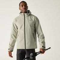 Regatta Men's Oakhowe Waterproof Breathable Shell Jacket in Stone | Size: XL