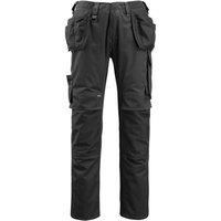 Mascot Men's Unique Holster Pocket Work Trousers in Black | Size: 31.5L