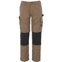 Mascot Men's Lerida Work Trousers in Khaki | Size: 31.5L
