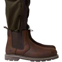 Jack Pyke Men's Leather Safety Dealer Boots in Brown | Size: 13