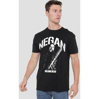 The Walking Dead Negan Mono T-Shirt, Black | Size: 4XL